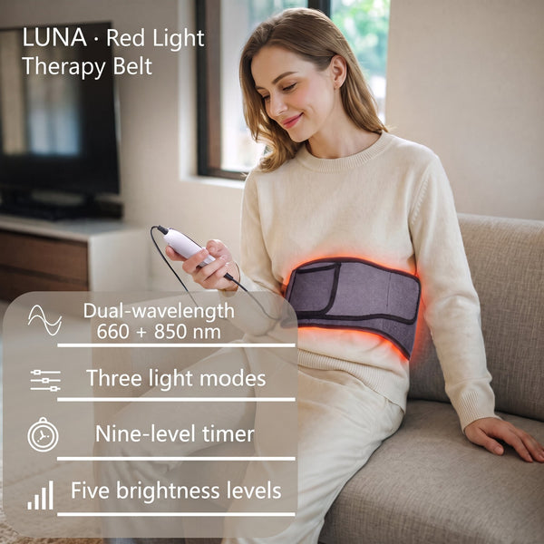 LUNA Glow Belt — Warm Evening Wind-Down