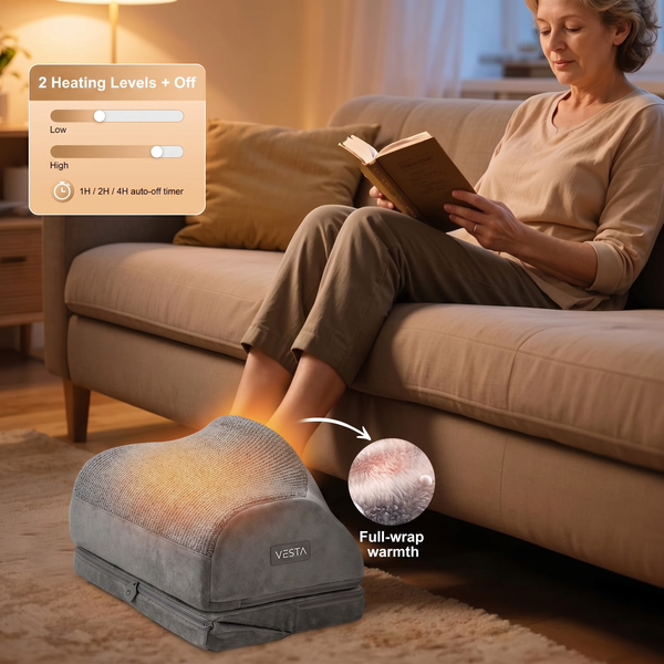 VESTA Heated Foot Warmer — Cozy Warmth for Cold Feet